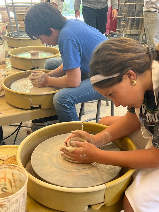 Teen Wheel Throwing (Nov 3 - Dec 8, 4-6pm) - Fall 2025 Session 2