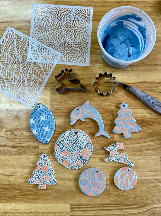 Nerikomi Ornament 1-Day Workshop (Nov 9, 11am-2pm)