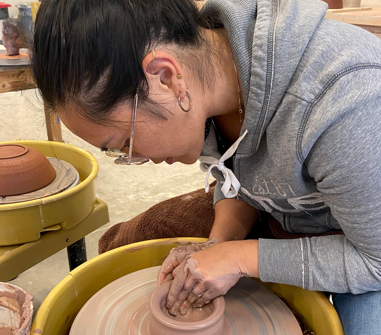 All Levels Wheel Throwing (Jan 25 - Mar 1, 11am - 2pm)